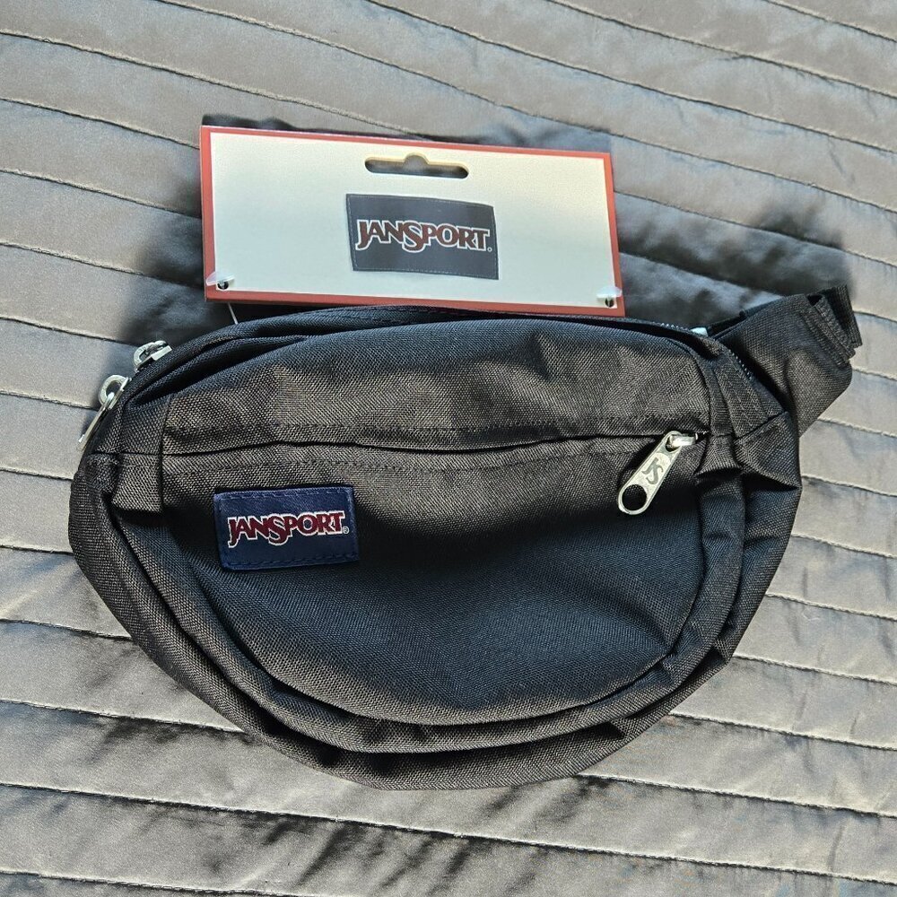 NWT Jansport Fifth Avenue Belt Bag 2.5L- Black
